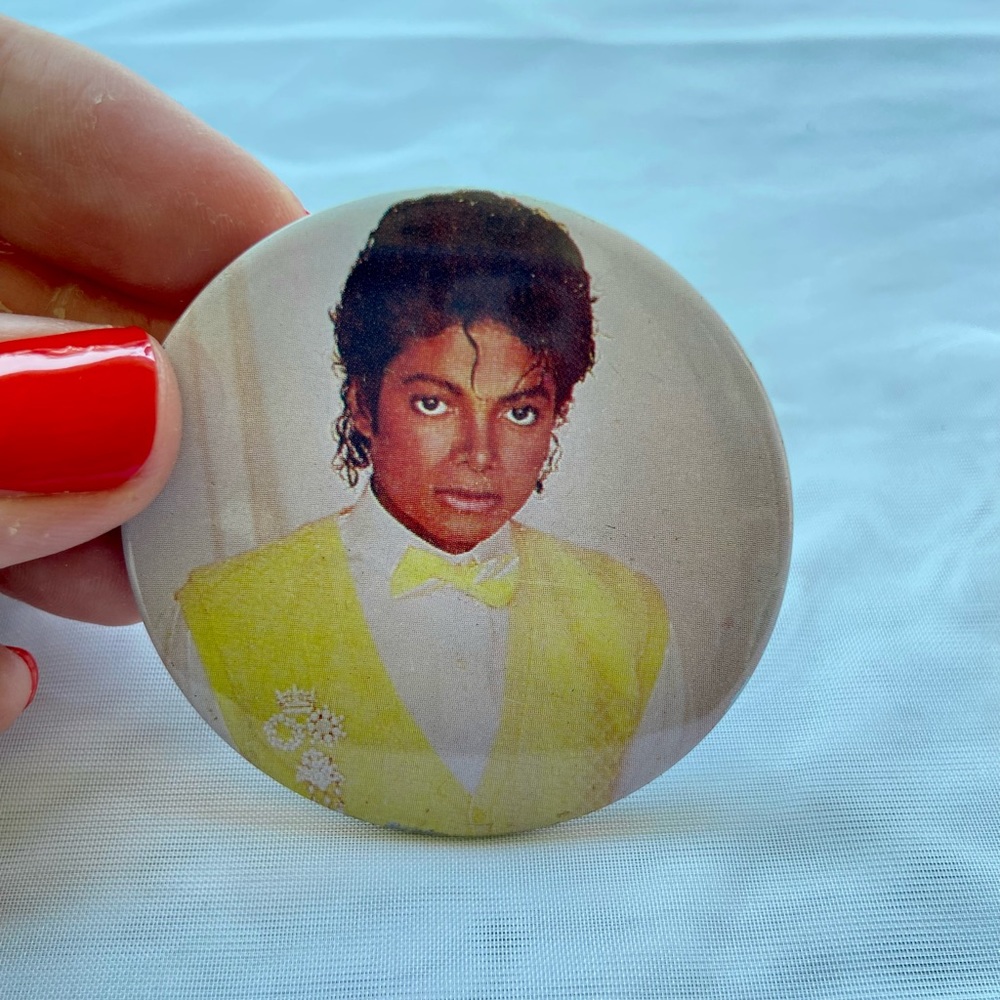 Vintage Michael Jackson Pin